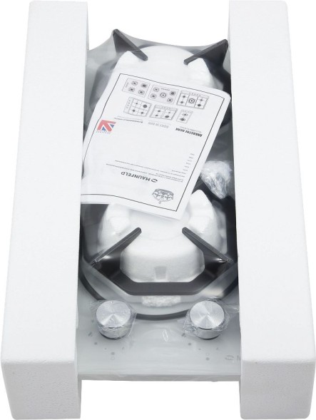 Газовая варочная поверхность Maunfeld EGHG.32.2CW/G белый