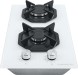 Газовая варочная поверхность Maunfeld EGHG.32.2CW/G белый