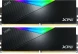 Память DDR5 2x16GB 6400MHz A-Data AX5U6400C3216G-DCLARBK XPG Lancer RGB RTL PC5-51200 CL32 DIMM 288-pin 1.4В kit dual rank с радиатором Ret