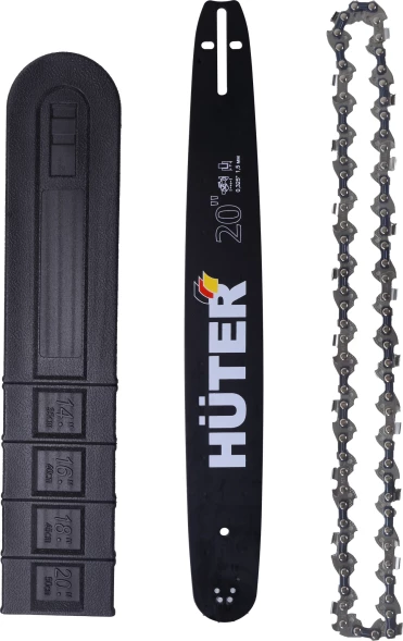 Бензопила Huter BS-62 3300Вт 3.9л.с. дл.шины:20&amp;quot; (50cm) (70/6/6)