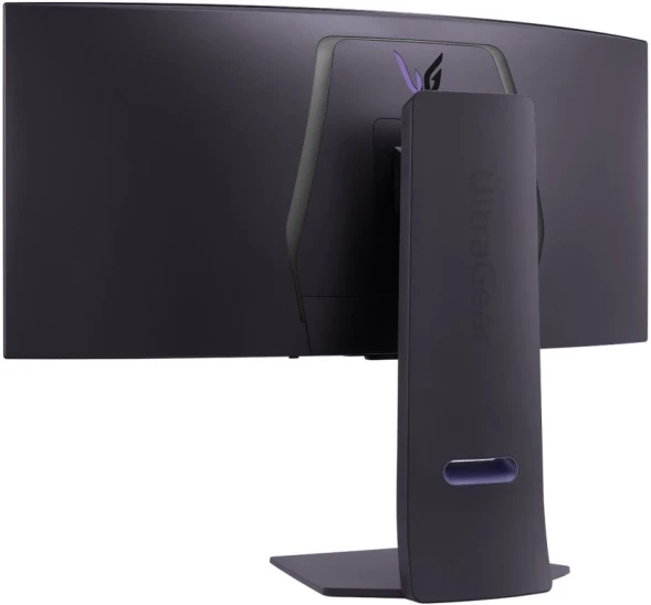 Монитор LG 34&amp;quot; UltraWide 34GS95QE-B черный OLED LED 21:9 HDMI M/M матовая HAS Piv 275cd 178гр/178гр 3440x1440 240Hz G-Sync FreeSync Premium Pro DP WQ USB 9.3кг