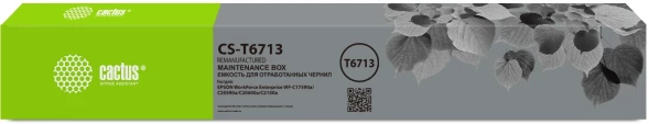 Бункер Cactus CS-T6713 (T6713) для Epson WorkForce Enterprise WF-C17590/WF-C20590