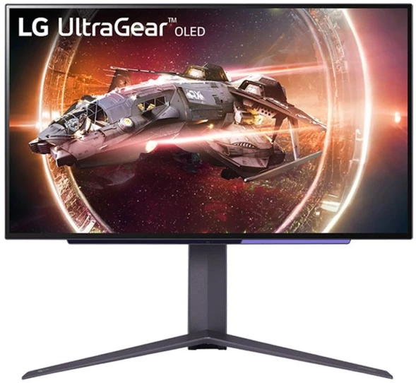 Монитор LG 26.5&amp;quot; UltraGear 27GS95QE-B черный OLED LED 16:9 HDMI матовая HAS Piv 275cd 178гр/178гр 2560x1440 240Hz FreeSync Premium Pro DP QHD USB 7.35кг