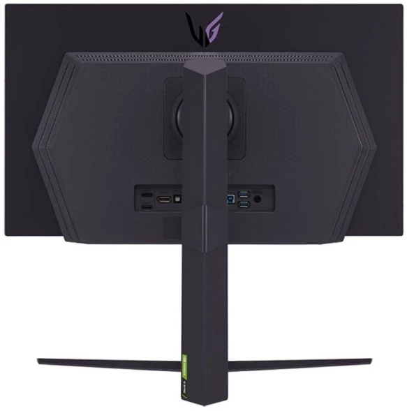 Монитор LG 26.5&amp;quot; UltraGear 27GS95QE-B черный OLED LED 16:9 HDMI матовая HAS Piv 275cd 178гр/178гр 2560x1440 240Hz FreeSync Premium Pro DP QHD USB 7.35кг