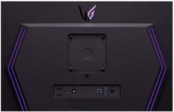 Монитор LG 26.5&amp;quot; UltraGear 27GS95QE-B черный OLED LED 16:9 HDMI матовая HAS Piv 275cd 178гр/178гр 2560x1440 240Hz FreeSync Premium Pro DP QHD USB 7.35кг