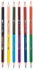Карандаши цв. Deli EC00500 ColoRun двухцвет. липа 12цв. коробка/европод. (6шт)