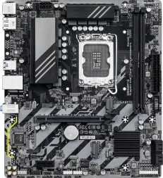 Материнская плата Gigabyte B860M E Soc-1851 Intel B860 2xDDR5 mATX AC`97 8ch(7.1) GbLAN RAID+HDMI+DP