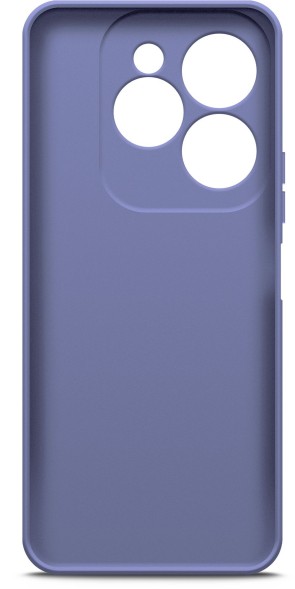 Чехол (клип-кейс) BoraSCO для Infinix Hot 40i/Smart 8/8 Plus/8 Pro Silicone Case лавандовый (72662)