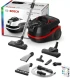 Пылесос Bosch Serie 4 BWD421POW 2100Вт черный/красный