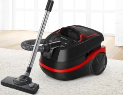 Пылесос Bosch Serie 4 BWD421POW 2100Вт черный/красный