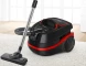 Пылесос Bosch Serie 4 BWD421POW 2100Вт черный/красный