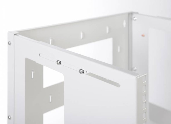 Кронштейн телекоммуникационный ЦМО КНО-М-9U настен. регул.глуб. 9U 19&amp;quot; 450мм нагр.:40кг серый (упак.:1шт)