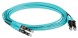 Патч-корд Panduit FX2ELLNLNSNM003 2x50/125 OM3 LC дуплекс-LC дуплекс 3м LSZH аквамарин