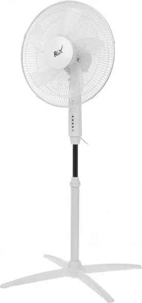 Вентилятор напольный RIX RSF-4500L 45Вт скоростей:3 ПДУ белый (упак.:1шт)