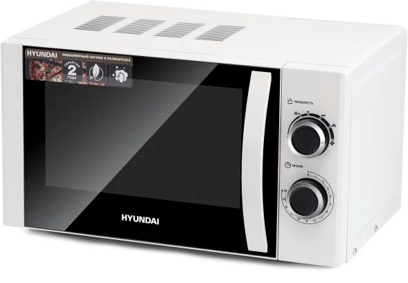 Микроволновая Печь Hyundai HYM-M2043 20л. 700Вт белый/черный