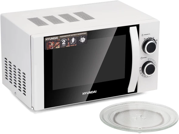 Микроволновая Печь Hyundai HYM-M2043 20л. 700Вт белый/черный