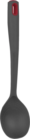 Ложка для первых/вторых блюд Rondell Stripes RD-1623 серый/красный упак.:картонная подложка