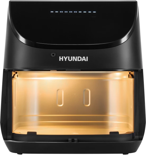 Аэрогриль Hyundai HYF-9090 6.5л 1700Вт черный/черный