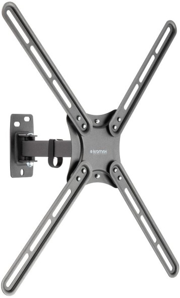 Кронштейн для телевизора Kromax CORBEL-6 черный 22&amp;quot;-65&amp;quot; макс.30кг настенный поворот и наклон