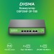 Коммутатор Digma DSP204F-2F-T80 DSP204F-2F-T80 V1 (L2) 6x100Мбит/с 4PoE 4PoE+ 80W неуправляемый