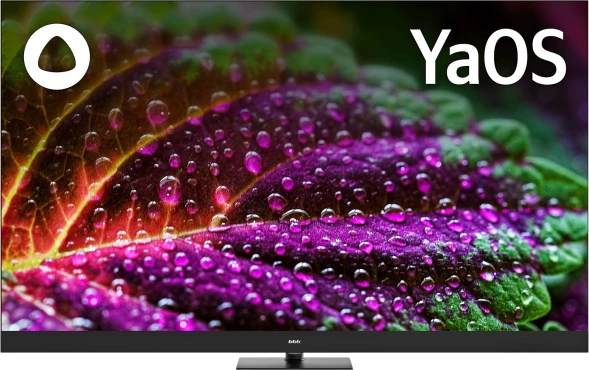 Телевизор QLED BBK 65&amp;quot; 65LED-8259/UTS2C (B) Яндекс.ТВ Frameless черный/черный 4K Ultra HD 60Hz DVB-T2 DVB-C DVB-S2 USB WiFi Smart TV (RUS)