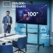 Стойка для телевизора Onkron TS1991 черный 50&amp;quot;-100&amp;quot; макс.130кг напольный наклон