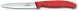Нож кухонный Victorinox Swiss Classic (6.7701.C1) стальной универсальный для чистки овощей и фруктов лезв.100мм прямая заточка красный