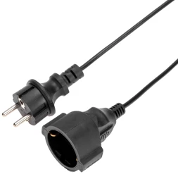 Удлинитель силовой PROconnect PROc-Uc (13-4915) 3x0.75кв.мм 1розет. 30м ПВС 6A пласт.рамка черный