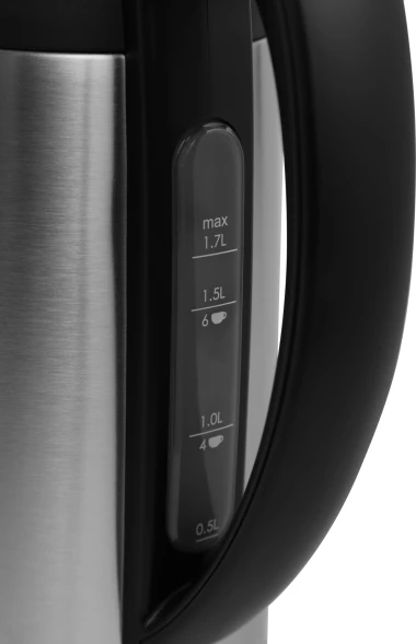 Чайник электрический Bosch TWK3P 1.7л. 2400Вт нержавеющая сталь корпус: нерж.сталь/пластик (TWK3P420)