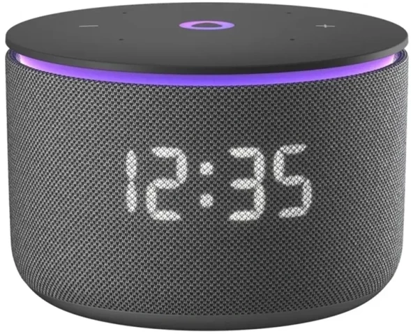 Умная колонка Yandex Станция Мини 3 Про Алиса черный 18W 1.0 BT/Wi-Fi (YNDX-00059BLK)