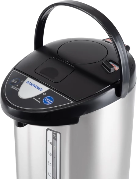 Термопот Starwind STP5741 5л. 800Вт черный/серебристый