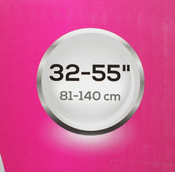 Кронштейн для телевизора Ultramounts UM812F черный 32&amp;quot;-55&amp;quot; макс.35кг настенный фиксированный