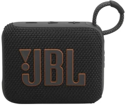 Колонка порт. JBL GO 4 черный/оранжевый 4.2W 1.0 BT 10м 850mAh (JBLGO4BLKO)