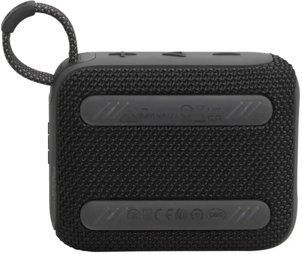 Колонка порт. JBL GO 4 черный/оранжевый 4.2W 1.0 BT 10м 850mAh (JBLGO4BLKO)