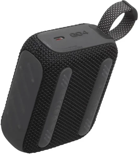 Колонка порт. JBL GO 4 черный/оранжевый 4.2W 1.0 BT 10м 850mAh (JBLGO4BLKO)