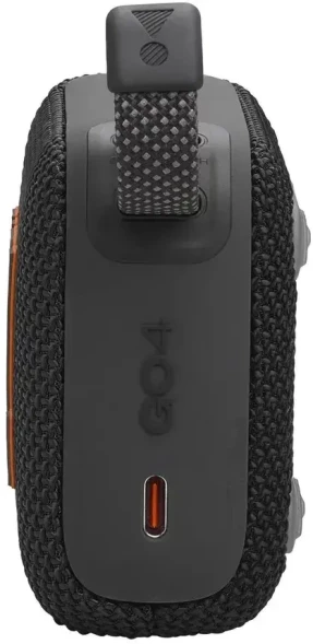 Колонка порт. JBL GO 4 черный/оранжевый 4.2W 1.0 BT 10м 850mAh (JBLGO4BLKO)