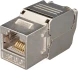 Модуль Suprlan 10-0328-1 информ. Keystone RJ45 1 кат.5E FTP стальной