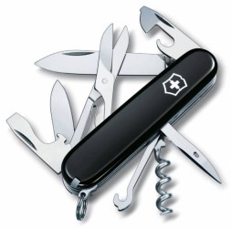 Нож перочинный Victorinox Climber (1.3703.3) 91мм 14функц. черный карт.коробка