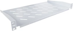 Полка стационарная NTSS NTSS-FF-250 1U нагр.:20кг. 19&amp;quot; 250мм серый (упак.:1шт)