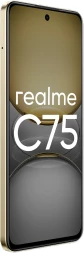 Смартфон Realme RMX3941 C75 256Gb 8Gb золотой моноблок 3G 4G 2Sim 6.72&amp;quot; 1080x2400 Android 14 50Mpix 802.11 a/b/g/n/ac NFC GPS GSM900/1800 GSM1900 A-GPS microSD max2048Gb