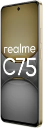 Смартфон Realme RMX3941 C75 256Gb 8Gb золотой моноблок 3G 4G 2Sim 6.72&amp;quot; 1080x2400 Android 14 50Mpix 802.11 a/b/g/n/ac NFC GPS GSM900/1800 GSM1900 A-GPS microSD max2048Gb