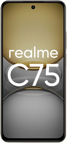 Смартфон Realme RMX3941 C75 256Gb 8Gb золотой моноблок 3G 4G 2Sim 6.72&amp;quot; 1080x2400 Android 14 50Mpix 802.11 a/b/g/n/ac NFC GPS GSM900/1800 GSM1900 A-GPS microSD max2048Gb