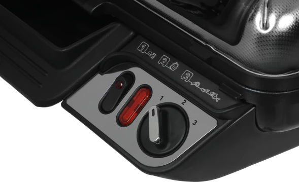 Электрогриль Tefal GC306012 2000Вт серебристый/черный