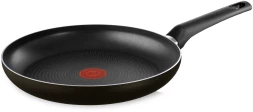 Сковорода Tefal Easy Plus 04237128 круглая 28см покрытие: Titanium ручка несъемная (без крышки) черный (9100054097)
