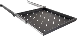 Полка выдвижная NTSS NTSS-MSKB-FS-800-BL 1U нагр.:20кг. 19&amp;quot; 500мм черный