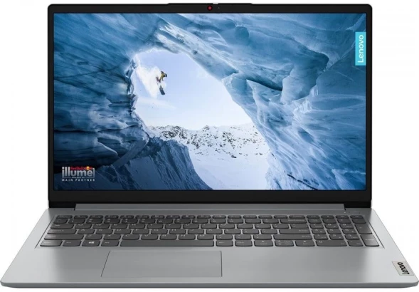 Ноутбук Lenovo IdeaPad 1 15IGL7 Celeron N4020 8Gb SSD256Gb Intel UHD Graphics 600 15.6&amp;quot; TN FHD (1920x1080) noOS grey WiFi BT Cam (82V700EMUE)