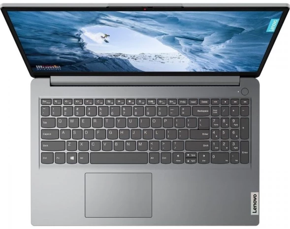 Ноутбук Lenovo IdeaPad 1 15IGL7 Celeron N4020 8Gb SSD256Gb Intel UHD Graphics 600 15.6&amp;quot; TN FHD (1920x1080) noOS grey WiFi BT Cam (82V700EMUE)