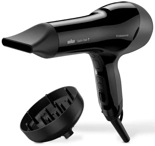 Фен Braun BRHD785E 2000Вт черный