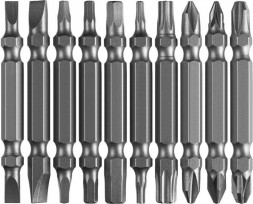 Набор бит Зубр 26089-H10 (10пред.) для шуруповертов
