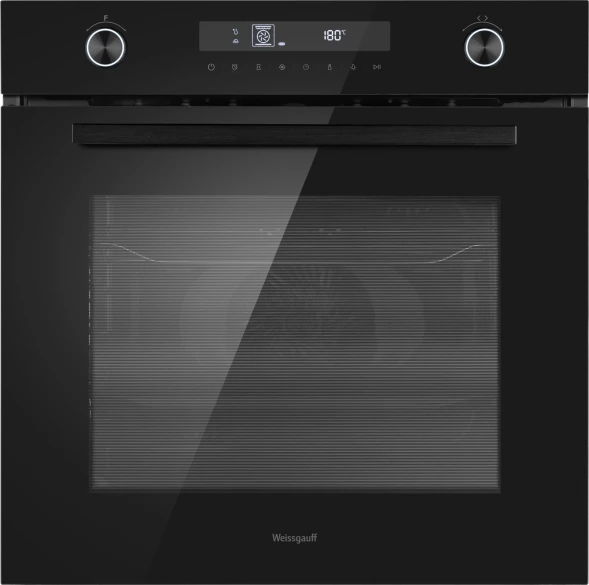 Духовой шкаф Электрический Weissgauff EOM 741 PDB Black Edition черный